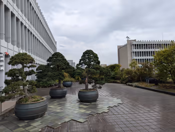 中目黑站目黑十五庭(屋顶庭园)的休息场所其7