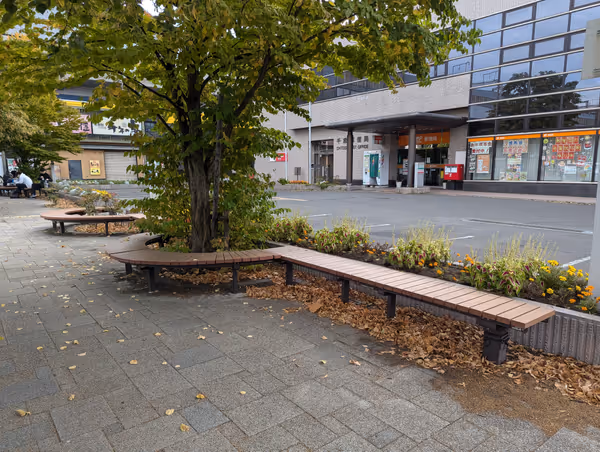 西口ロータリー横の写真3