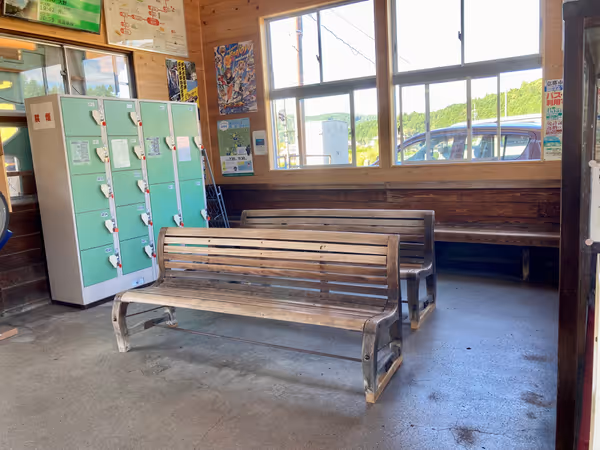 Photo of Iwamura Station | In front of the ticket gate at Iwamura Station | Rest Spot 2