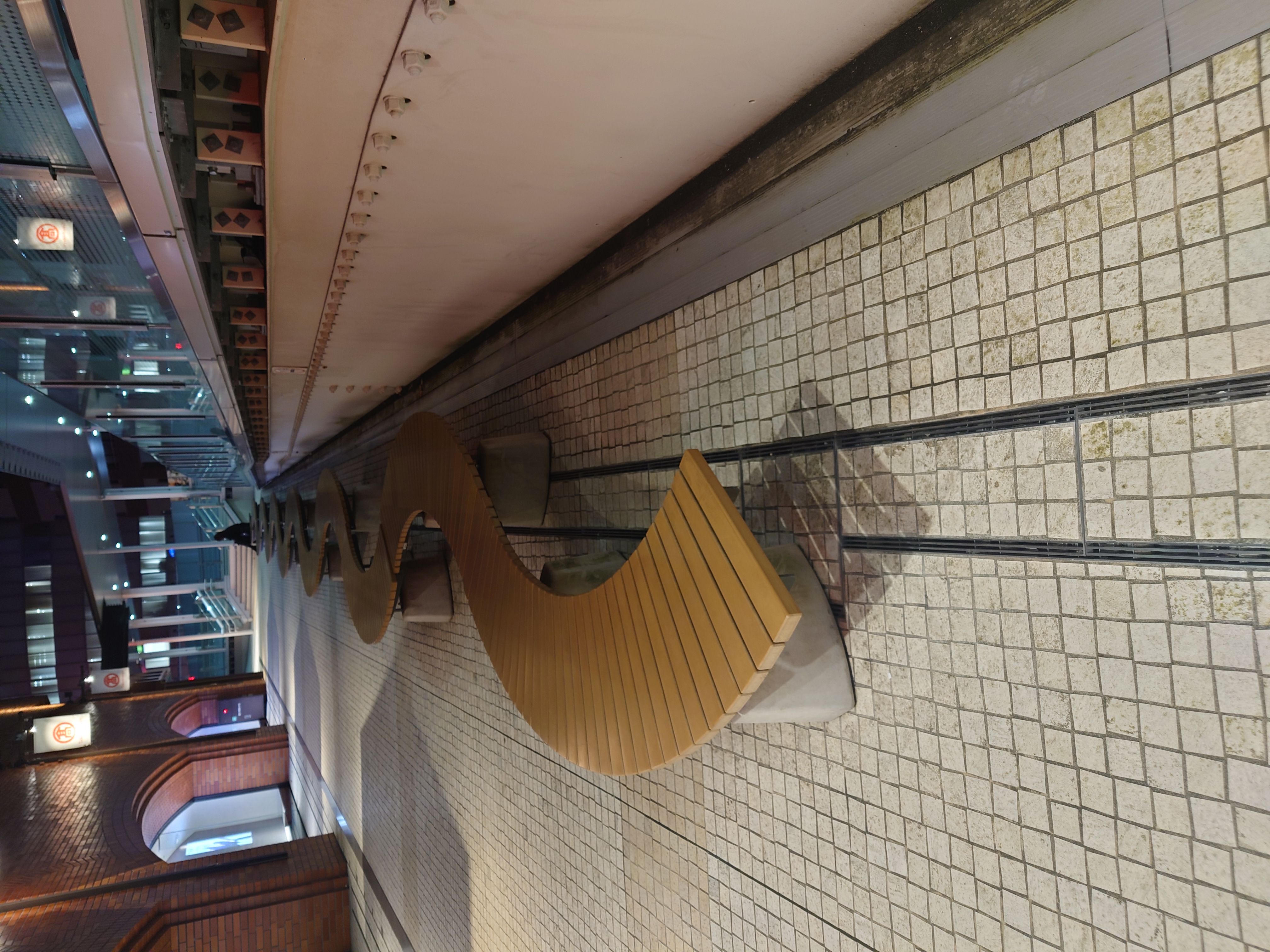 Photo of Takasaki Station | Takashimaya Takasaki Store 2nd Floor Pedestrian Deck | Rest Spot 1