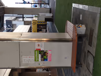 Photo of Tottori Station | Maruyo Department Store, Bird Hat Side Entrance | Rest Spot 3