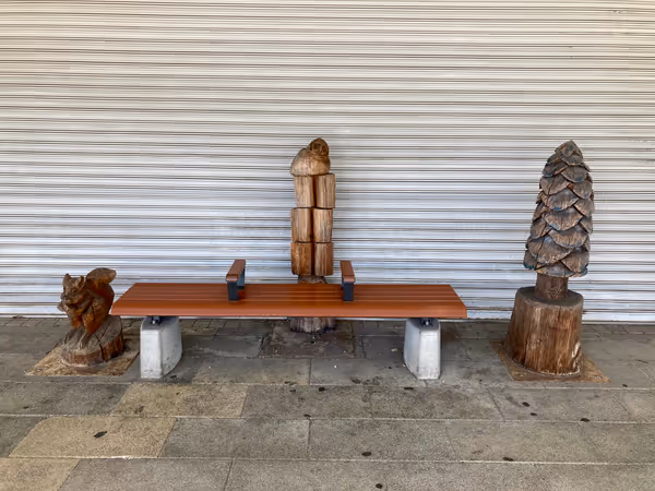 Photo of Nishio Station | East Exit roundabout Near | Rest Spot 2