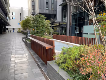 Photo of Tambaguchi Station | Between Kyoto Research Park Buildings 9 and 10 | Rest Spot 3