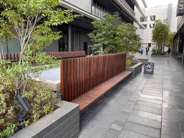 Photo of Tambaguchi Station | Between Kyoto Research Park Buildings 9 and 10 | Rest Spot 1