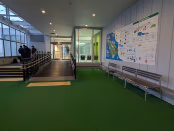 Rest area on the North Observation Deck at Kitakyushu Airport Part 7