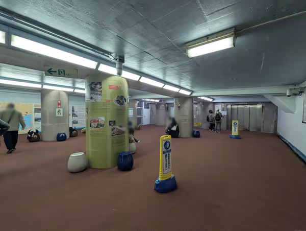 関門トンネル人道 門司側終点の写真1