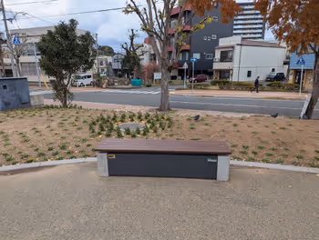 下关站下关市民广场的休息场所其4