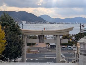 ノーフォーク広場駅亀山八幡宮の休憩場所その7