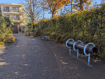 方南町駅杉並区上水橋緑地の休憩場所その4