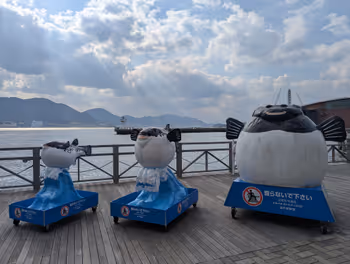 門司港車站卡蒙碼頭甲板休息區之三