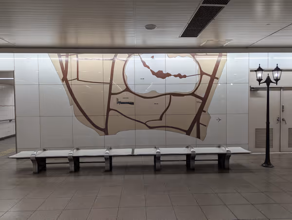 大濠公園3・6番出口付近の写真1