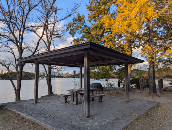 Photo de 大濠公園 日本庭園側 2