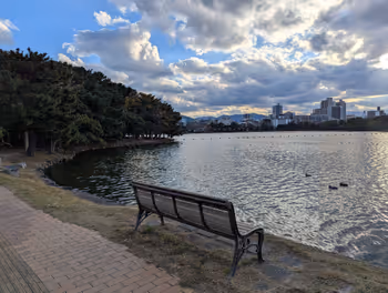 大濠公園駅大濠公園 スタバ付近の休憩場所その7