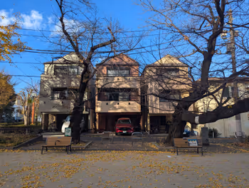 方南町駅方南公園の休憩場所その4