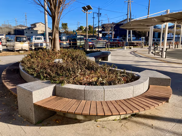 Photo of Bagoi Station | Shun'en Exit (South Exit) Station | roundabout Aino Station | side | Rest Spot 2