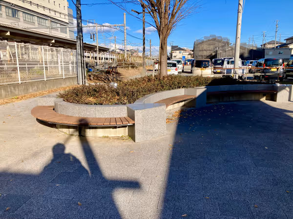 Photo of Bagoi Station | Shun'en Exit (South Exit) Station | roundabout Aino Station | side | Rest Spot 1