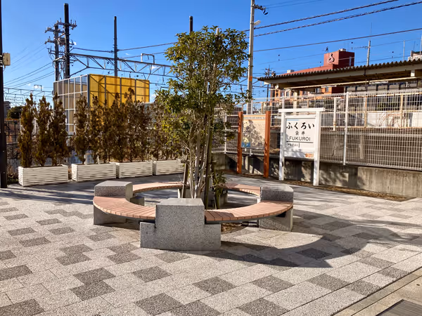 駿遠口(南口)駅前ロータリー 御厨駅側の写真1