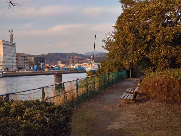 【桜島桟橋通駅】かごしま水族館前の休憩場所