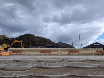 出雲大社前駅稲佐の浜の休憩場所その5