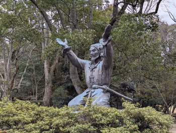 出雲大社前站出雲大社 東神苑的休息場所其四
