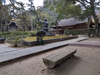 出雲大社前站出雲大社 東神苑的休息場所其三