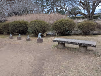 Resting spot in Nishijin Garden, Izumo Taisha Shrine, near Izumotaishamae Station, Part 4