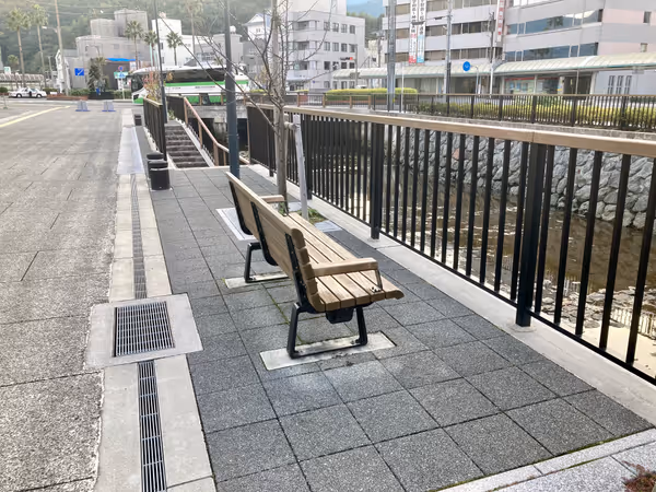 Photo of Uwajima Station | Hatabashi River Waterfront Pocket Park (Post Office Side) | Rest Spot 2