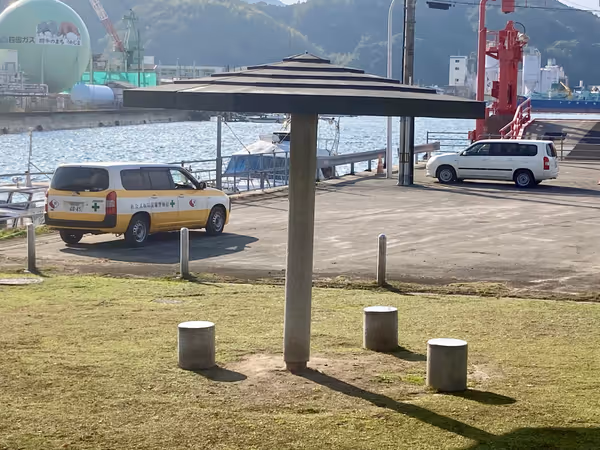 Photo of Uwajima Station | Uwajima Shinuchi Port No. 1 Green Space | Rest Spot 1