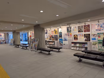 松江しんじ湖温泉駅島根県民会館の休憩場所その2