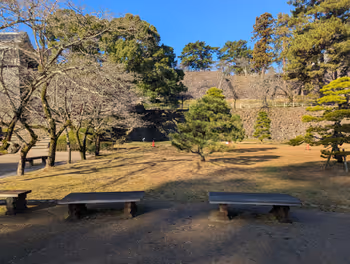 松江しんじ湖温泉駅松江城 観光案内所付近の休憩場所その3