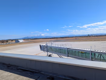 米子機場站 米子機場 送機觀景台的休息場所 其5