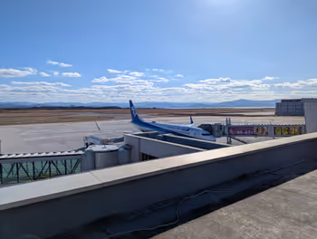 米子機場站 米子機場 送機觀景台的休息場所 其4