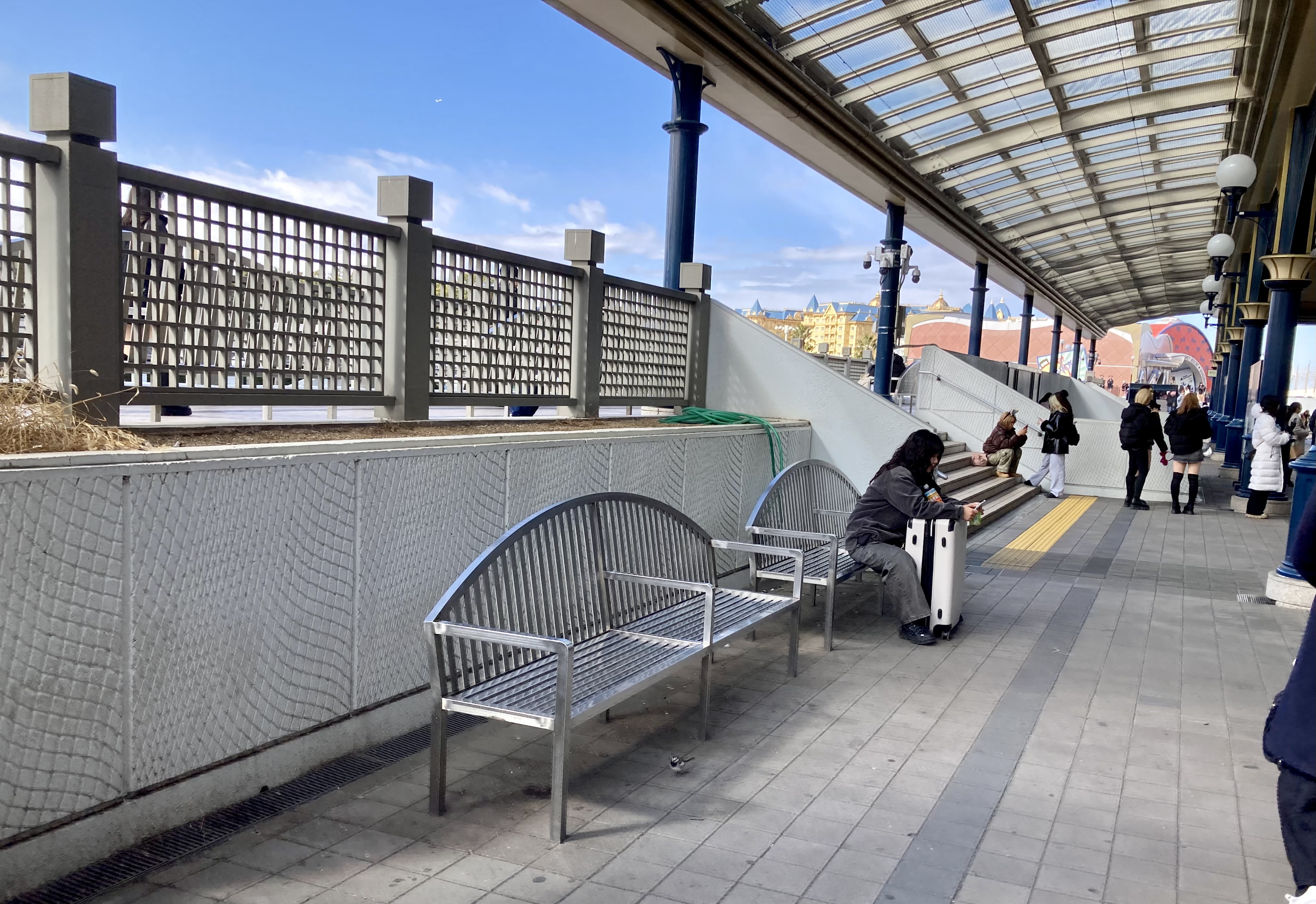 Photo of Maihama Station | South Exit Near the ticket gates | Rest Spot 1