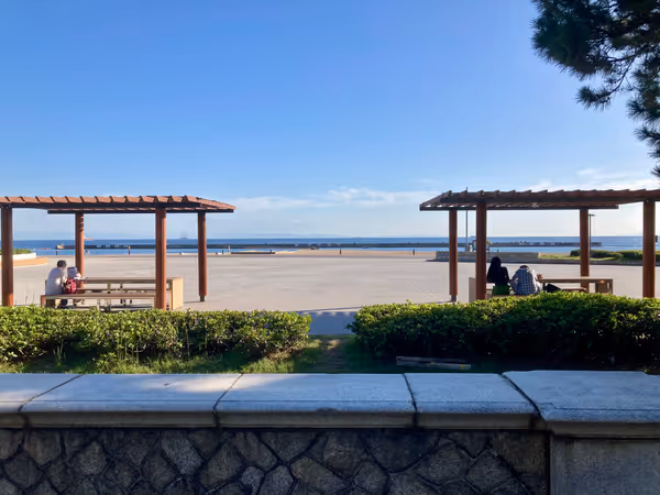 須磨海浜公園 海岸側の写真1