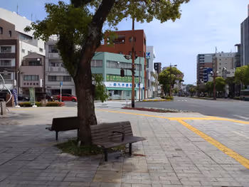 Photo of City Hall Station | In front of PC Market Kagoshima Store | Rest Spot 1
