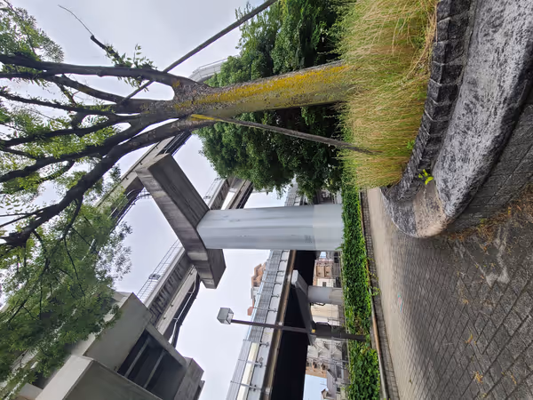 Photo of Minami-Ibaraki Station | Northwest Side of Minami-Ibaraki Station | , Sidewalk | Rest Spot 3