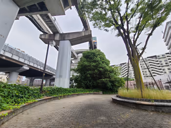 Photo of Minami-Ibaraki Station | Northwest Side of Minami-Ibaraki Station | , Sidewalk | Rest Spot 2