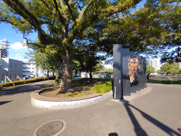 【甲東中学校前駅】高麗橋の休憩場所