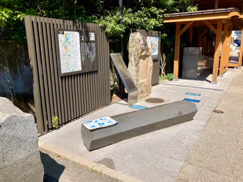 【湯田溫泉站】湯之香通的足湯圖片1