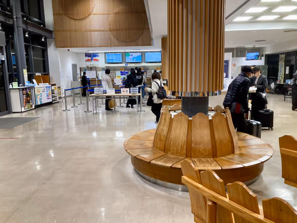 宮崎港フェリーターミナル 待合室の写真3