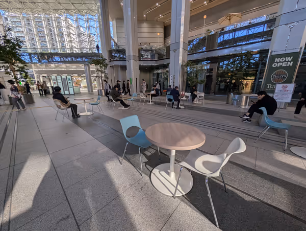 Photo de 新川崎ツインタワー アトリウム 6