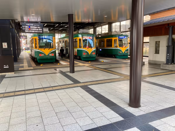 鹿児島前駅とJR線路の間の写真2
