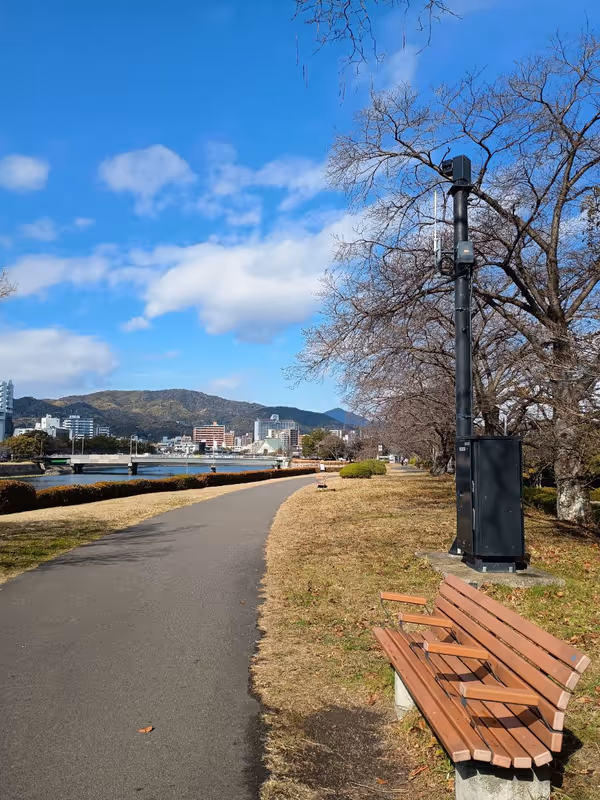 Photo of Hiroshima Peace Memorial Museum Station | Along the river behind the Children's Museum of Science and Culture 2
