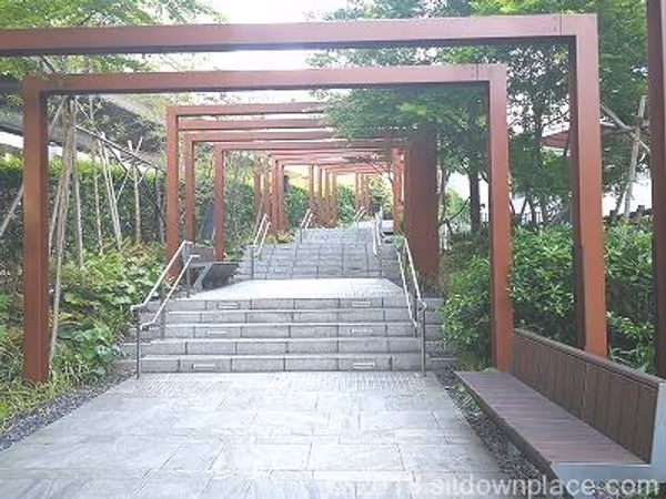 Photo of Nagatacho Station | Hirakawacho Mori Tower, Imperial Palace Side, Public Open Space Rest Spot 4
