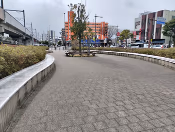 【長町駅】長町駅西口広場公園