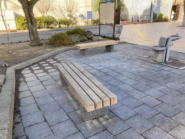 名取駅西口広場公園の写真1