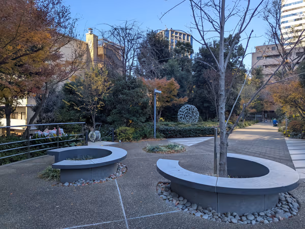 東京ガーデンテラス 芽生えの庭の写真4