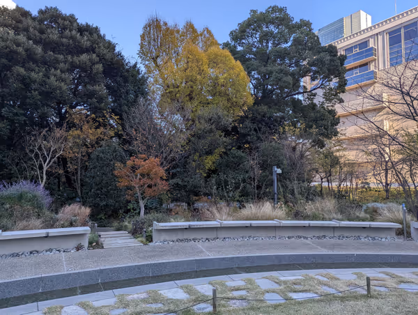 東京ガーデンテラス 芽生えの庭の写真3