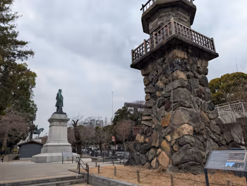 【九段下站】九段坂公园 品川弥二郎像附近 的照片 3