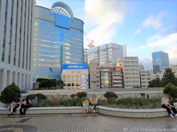 Photo of Ikebukuro Station | Sunshine 4F Rooftop Garden Rest Spot 2